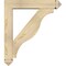 Ekena Millwork Funston Arts and Crafts Rough Sawn Bracket w/ Offset Brace, Douglas Fir, 6"W x 28"D x 32"H BKT0604X28X32FST03RDF - alternate 3